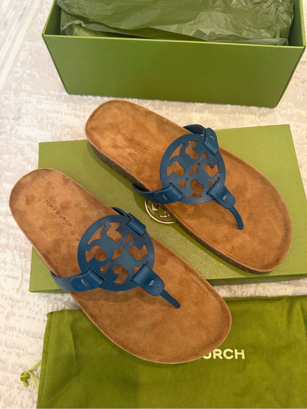 Tory Burch Miller Cloud Sandals - Picture 6 of 8